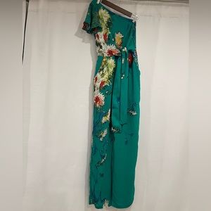 Anthropologie One-Shoulder Jumpsuit Size 2